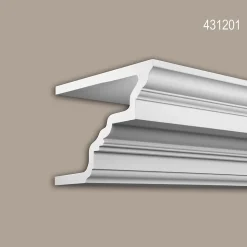Corniche Profhome 431201 Profil de façade Moulure décorative Moulure décorative