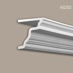 Corniche Profhome 432302 Profil de façade Moulure décorative Moulure décorative