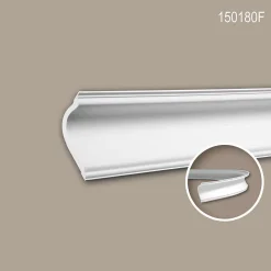 Corniche Profhome 150180F Moulure décorative flexible