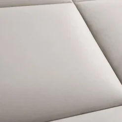 Coussin mural velours beige - 30 x 30