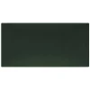 Coussin mural velours vert sapin - 60 x 30