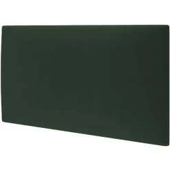 Coussin mural velours vert sapin - 60 x 30