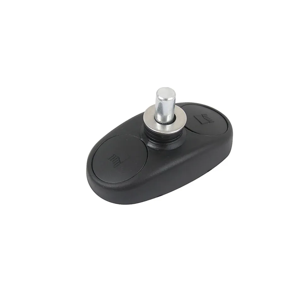 Crapaudine à visser pour portail Ø12mm Afbat noir
