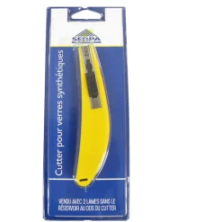Cutter Styroglass lame acier 16cm Sedpa France