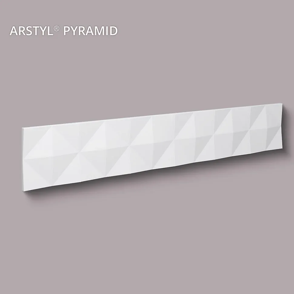 3d panneau mural NMC ARSTYL PYRAMID Dalle pour mur et plafond Élement décorative