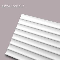 3d panneau mural NMC ARSTYL DORIQUE Moulure en stuc Élement décorative