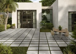 Dalle carrelage extérieur 2cm Bodo gris 60 x 60 cm