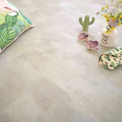 Dalle sol vinyle rigide Performance - Clic 5G - Pierre Calcaire - Paquet de 1,49 m²