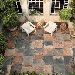 Dalle sur plots Chateau 2cm naturel R11 60x60 cm - Réflex Boutique