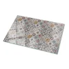 Dessus de table en verre trempé Wallfluent 100x70 cm Motif mosaïque avec ornements