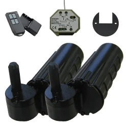 Double motorisation pour volet 1 battant droit SLID'UP URANUS radio - gond 12 mm
