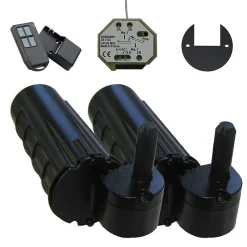 Double motorisation pour volet 1 battant gauche SLID'UP URANUS radio - gond 12 mm