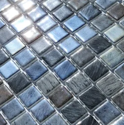 Emaux de Verre REVIGLASS METAL SILVER DREAM imitation pierre effet métallique