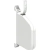 Enrouleur de sangle arrondi pour volet roulant avec sangle de 5,5 m - blanc