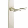 Ensemble de poignées pour porte intérieure Picardie sans trou, carré 8mm, entr'axes 195mm, couleur champagne - THIRARD