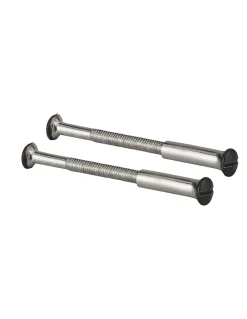 Ensemble de poignées pour porte d'entrée Leto trou de cylindre, carré 7mm, entr'axes 165mm, noir - THIRARD