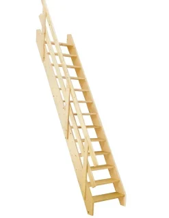 Escalier Gain De Place Aulac Kit Recoupable65 Avec Rampe H Sol Sol 280 Cm