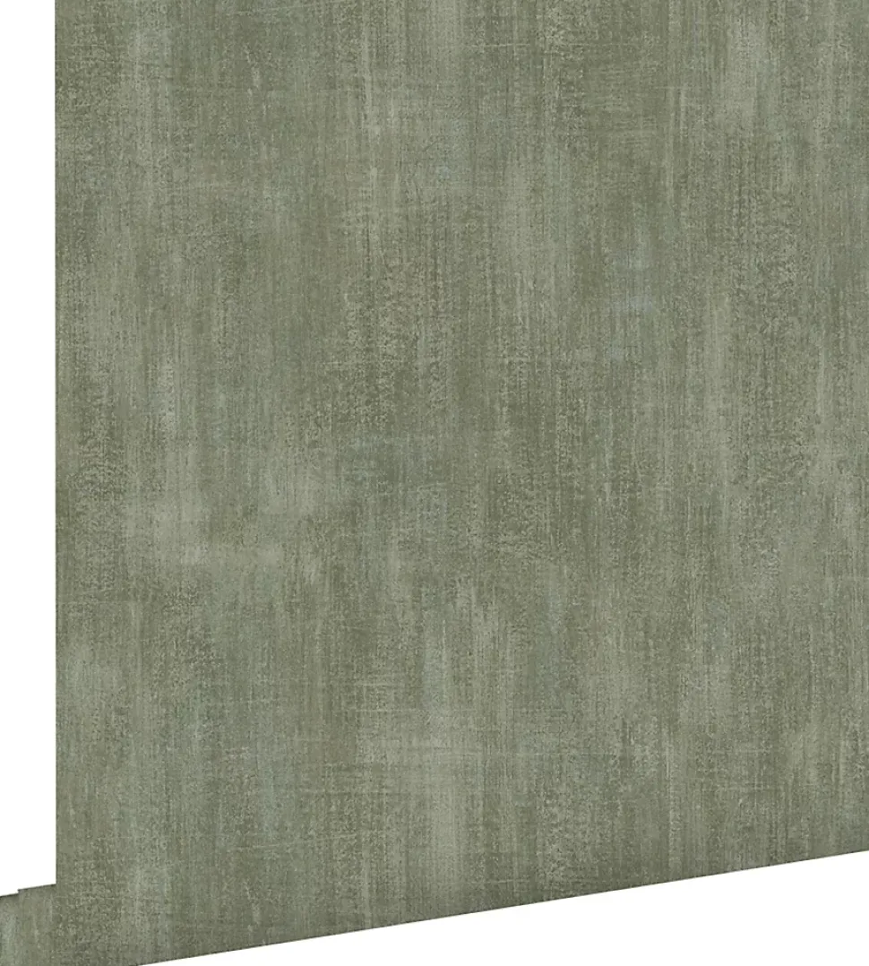 ESTAhome papier peint effet béton vert olive grisé - 53 cm x 10.05 m - 148754