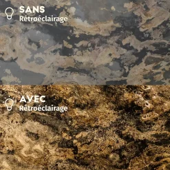 Feuille de Pierre naturelle Catarina 260x120 (à l'unité - 3,12 m²) - RO'MA NATURE