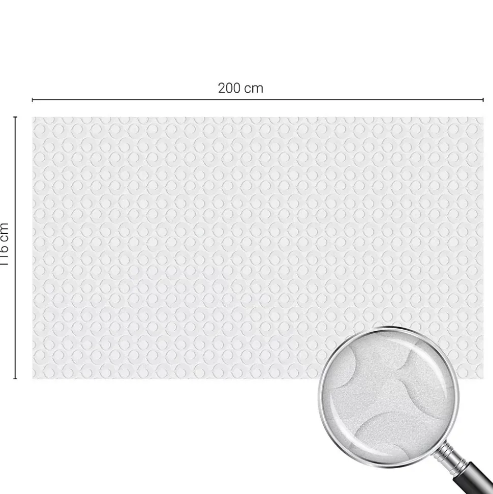 Film décoratif pour vitre Wallfluent 200x116 cm décoratif vitrail Formes Géométriques 1 rol.