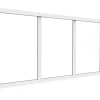 Imposte atelier en aluminium thermolaqué - L83 x H40 cm - Blanc - BAYVIEW