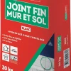 Joint fin pour carrelage mur et sol blanc Parexlanko 20 kg