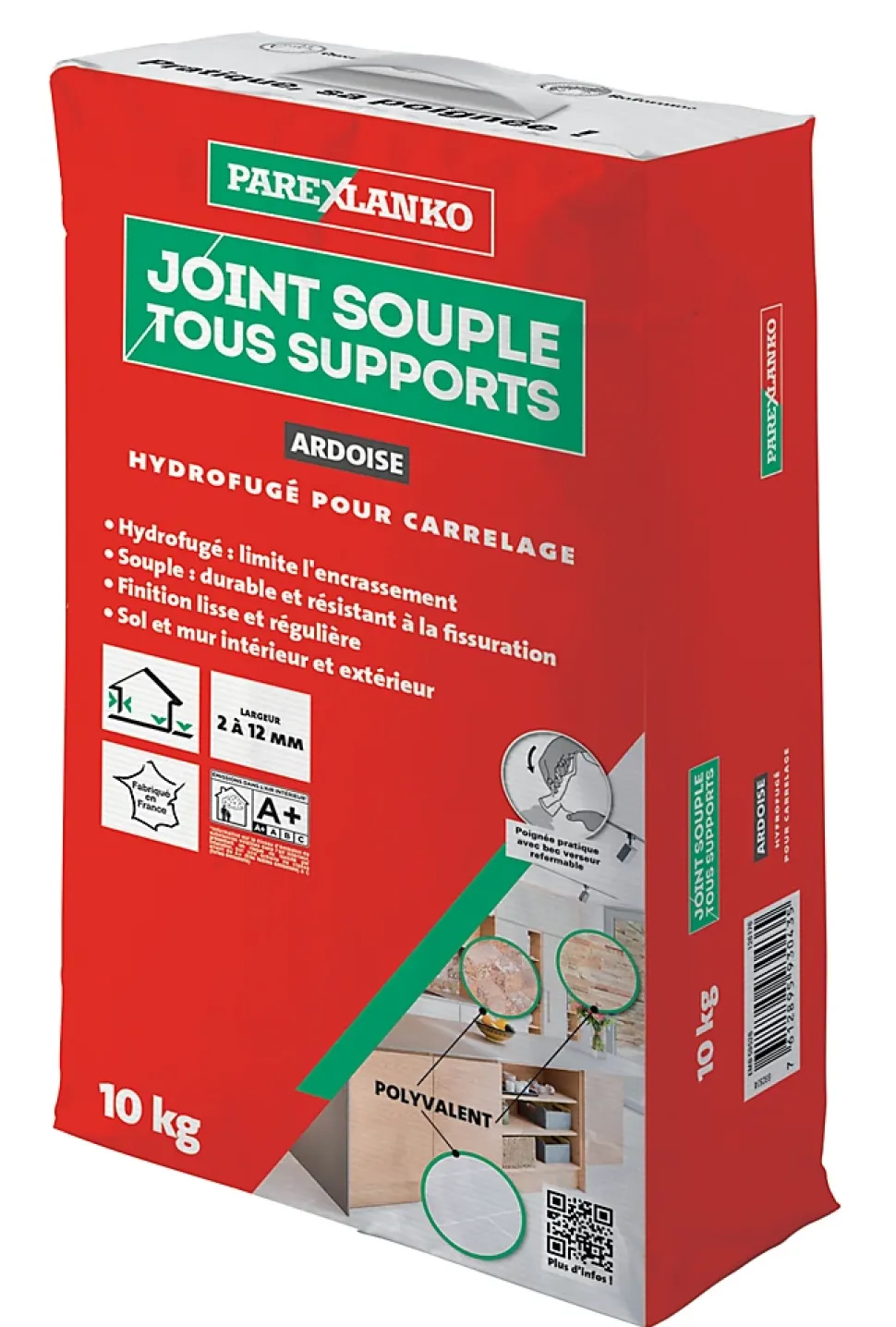 Joint souple tous supports ardoise Parexlanko 10 kg