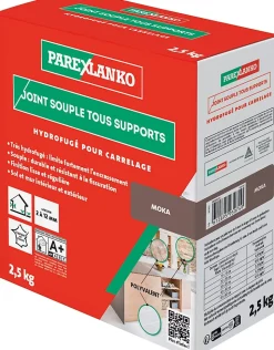 Joint souple tous supports moka Parexlanko 2,5 kg