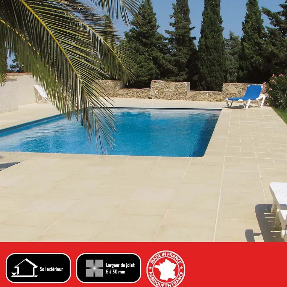 Joint spécial terrasse Parexlanko beige 25Kg
