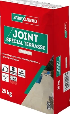 Joint spécial terrasse ton pierre Parexlanko 25 kg