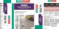 Joint tous supports Parexlanko 20 kg ciment