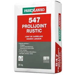Joint traditionnel ton pierre - 547 Parexlanko - sac de 25 kg (vendu à la pièce)