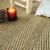 Jonc de mer - Assam - Chevron - Rouleau de 2m x 12m