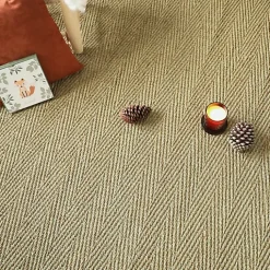 Jonc de mer - Assam - Chevron - Rouleau de 2m x 12m