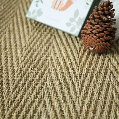 Jonc de mer - Assam - Chevron - Rouleau de 2m x 12m