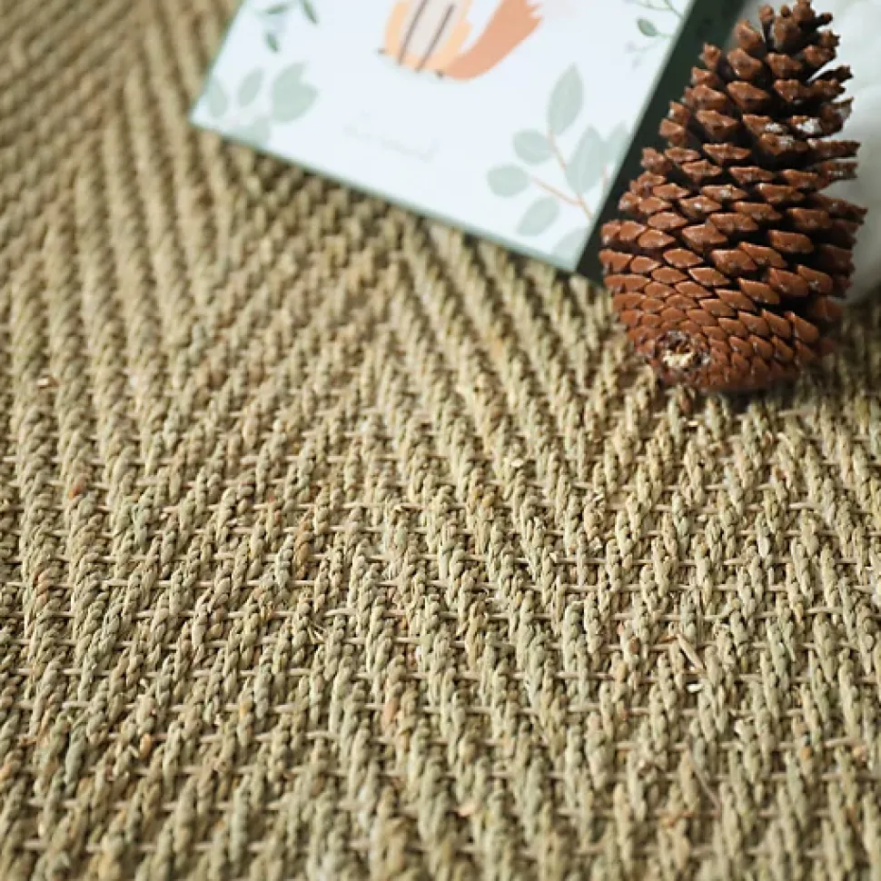 Jonc de mer - Assam - Chevron - Rouleau de 2m x 12m