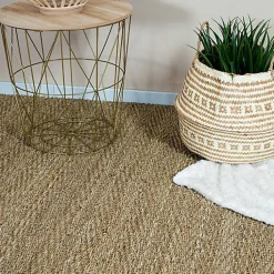 Jonc de mer - Assam - Chevron - Rouleau de 2m x 12m