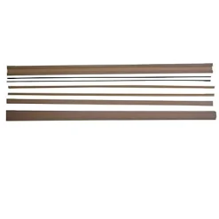 Kit de finition en MDF pour porte à galandage