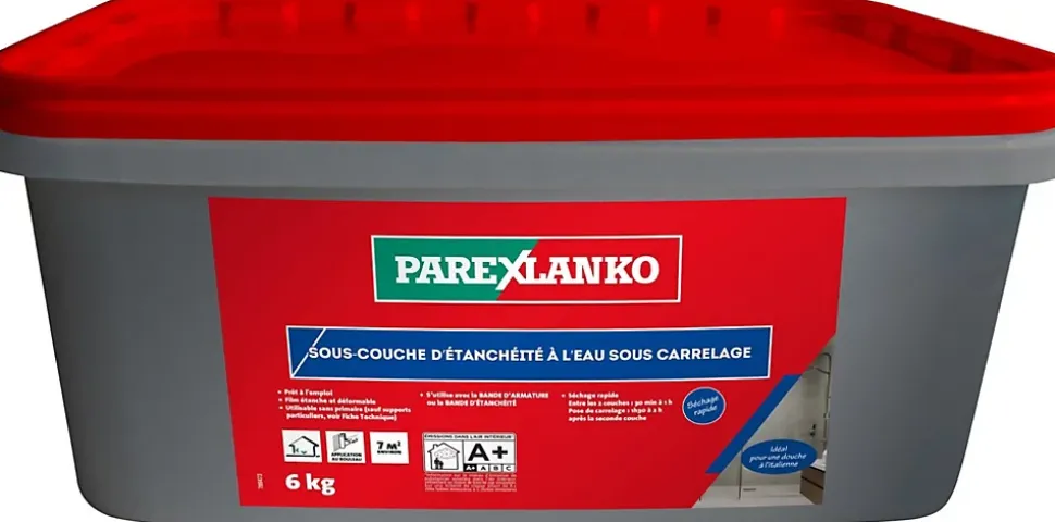 Kit d'étanchéité à l'eau sous carrelage murs et sol GP 7m2