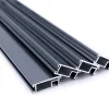 Lot 4 Profils Moustiquaire Cadre recoupable - Longueur 200cm - Alu Gris Anthracite