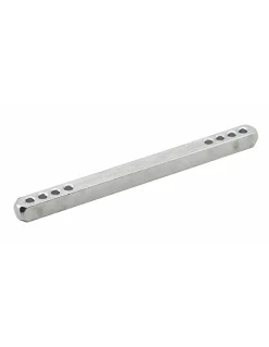 Lot de 2 carrés percés 7x100mm, accessoire pour porte intérieure - THIRARD