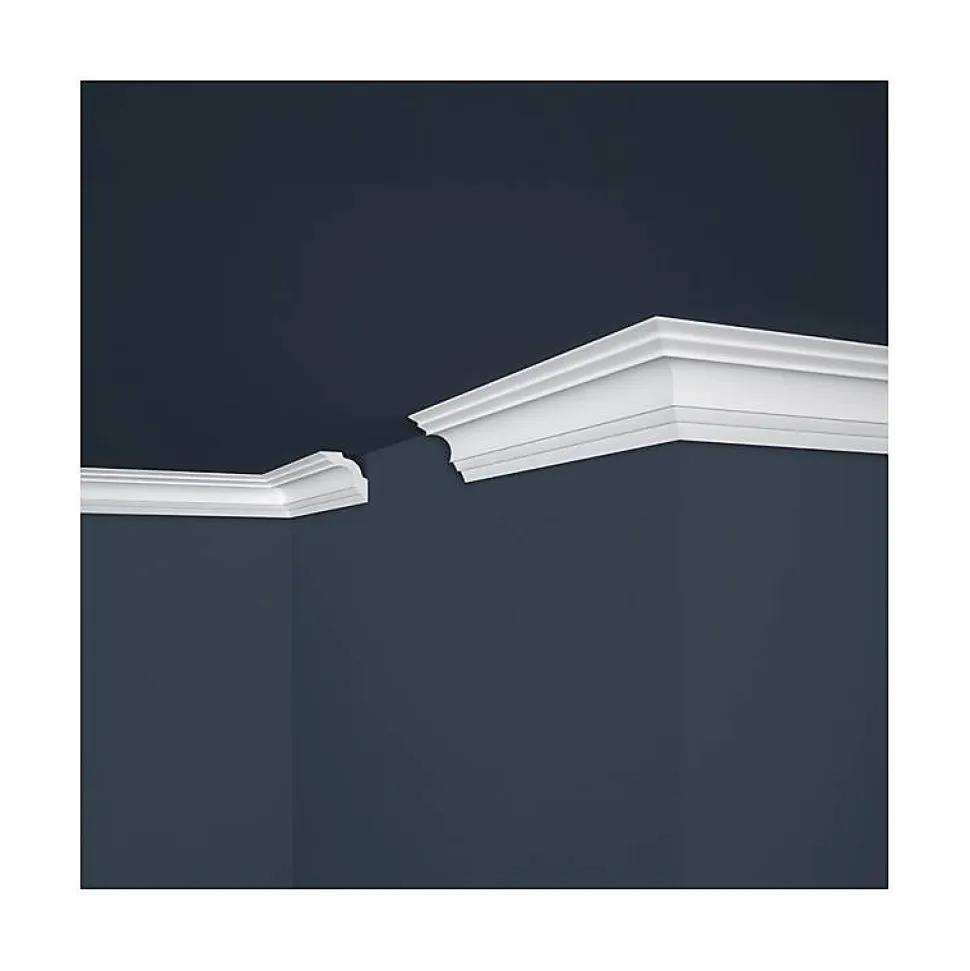 Lot de 20 (40ml) Corniches de Plafond décoratives - Versailles - 200x5x5 cm