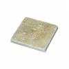 Lot de 13 Mosaïques Travertin 20 x 20 cm - Beige - 0,52 m2