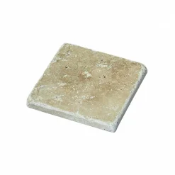 Lot de 13 Mosaïques Travertin 20 x 20 cm - Beige - 0,52 m2