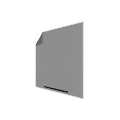 Lot de 2 Moustiquaires fenêtre de toit 150x150 cm gris