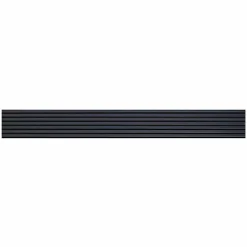 Lot de 2 Panneaux tasseaux bois 250 x 30 x 1,9 cm - bleu nuit/feutrine noir - 1,5m²