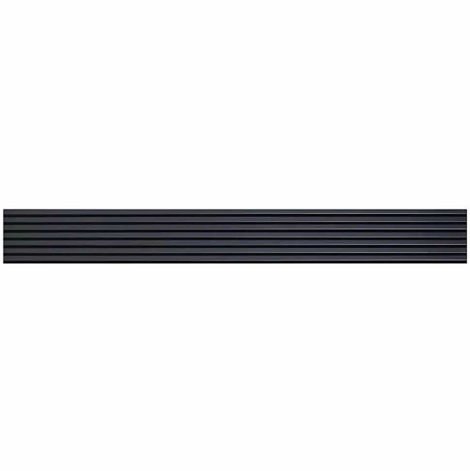 Lot de 2 Panneaux tasseaux bois 250 x 30 x 1,9 cm - bleu nuit/feutrine noir - 1,5m²