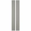 Lot de 2 Panneaux tasseaux bois 250 x 30 x 1,9 cm - décor marbre blanc/feutrine noir - 1,5m²