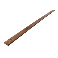 Lot de 10 Planches Rabotées Sapin Traité marron, L.240 x l.9,4 cm x Ep.17 mm