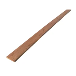 Lot de 3 Planches Rabotées Sapin Traité marron, L.240 x l.14,5 cm x Ep.18 mm